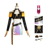 Kpop Demon Hunters Mira Cosplay Costume Golden Black Dance Halloween Suit ACcosplay